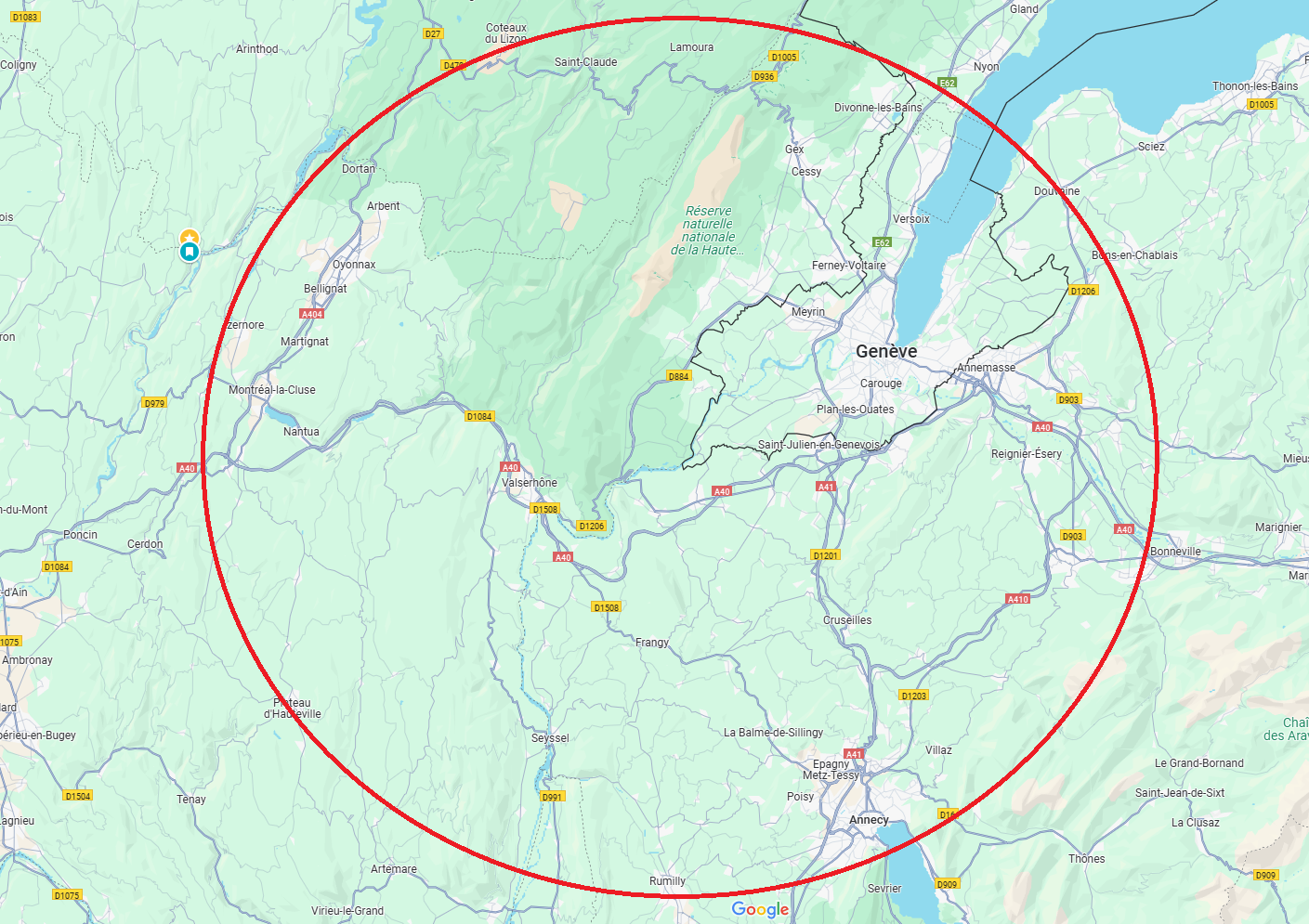 Zone d'intervention